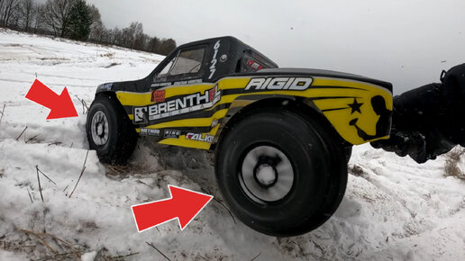 БЕШЕНЫЙ Losi на ЛЮТЫХ колесах! ... RC Losi Tenacity TT PRO 4x4 OFFroad