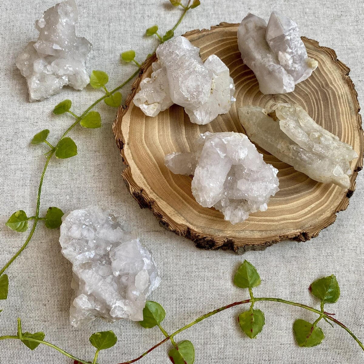 Друзы кварца из нашего магазина 