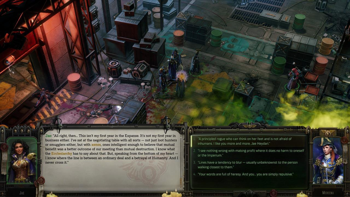 ✅В Warhammer40K: Rogue Trader есть 10 компаньонов, которых вы можете нанять, и вы сможете нанять их всех к моменту завершения Акта 3.-8
