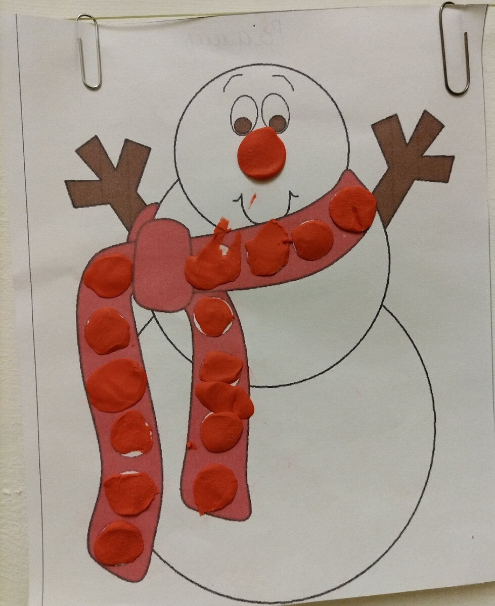 Первая поделка Ратмира в садике.