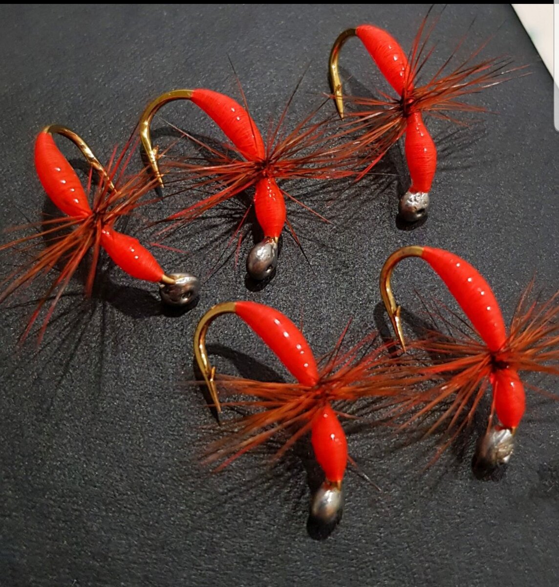 Фото 1. Грузовая мушка муравей, оранжевый. 