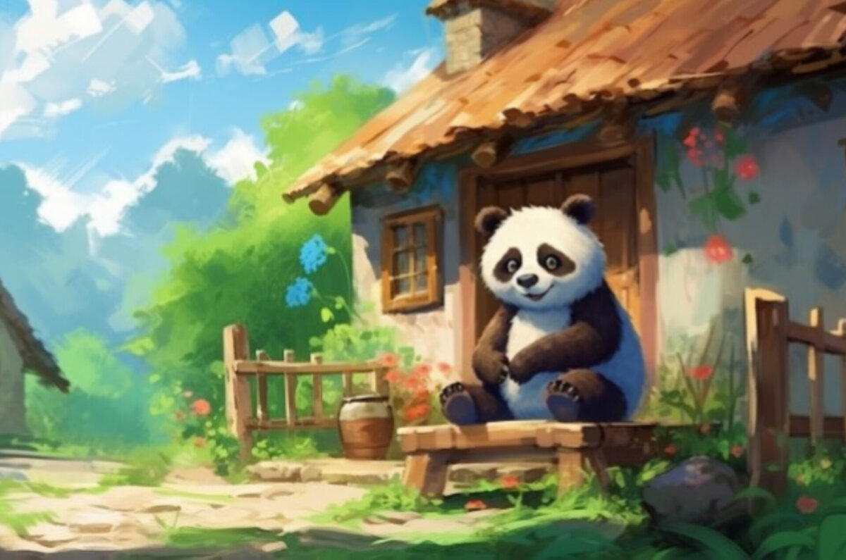 Бабушка ждёт внука