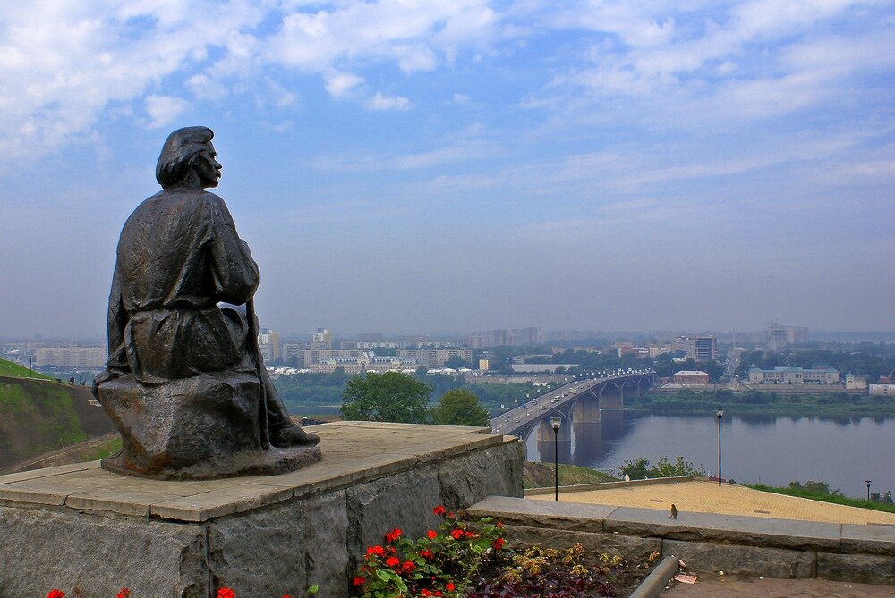 Памятник Максиму Горькому 