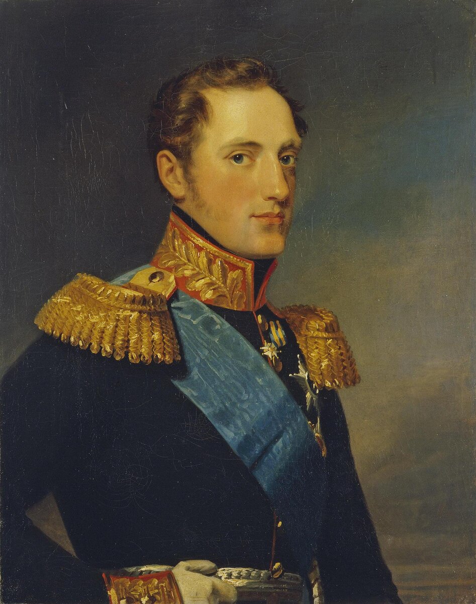 Великий князь Николай Павлович кисти Г.Доу (1821 год)