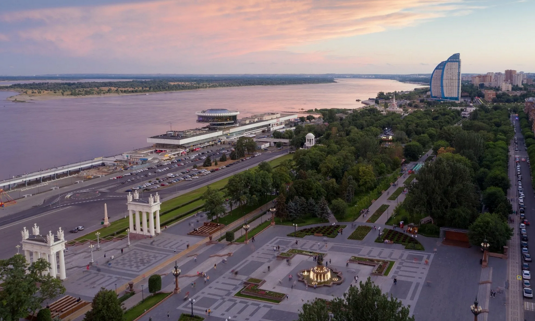 Волгоград - мой любимый город.