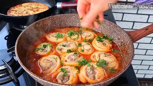 Вкуснее чем в Ресторане - из простых продуктов Горячее Блюдо для всей семьи