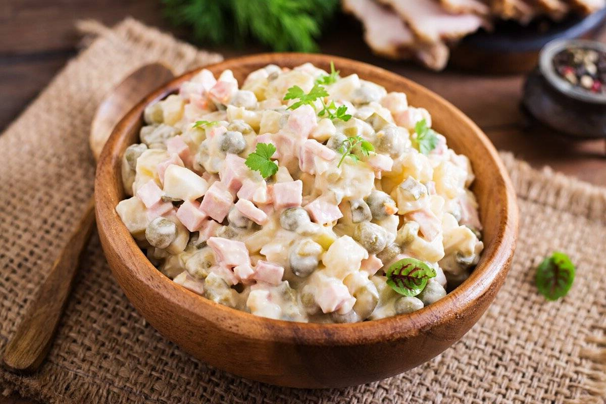 Пример сервировки блюда