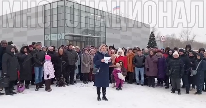 ОБРАЩЕНИЕ ЖИТЕЛЕЙ ПОДОЛЬСКА К ВЛАДИМИРУ ПУТИНУ ПО ПОВОДУ ЗАСИЛЬЯ МИГРАНТОВ. СКРИНШОТ: ТГ-КАНАЛ "МНОГОНАЦИОНАЛ"