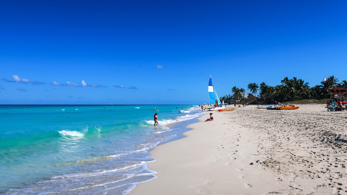 Берег Карибского моря. 