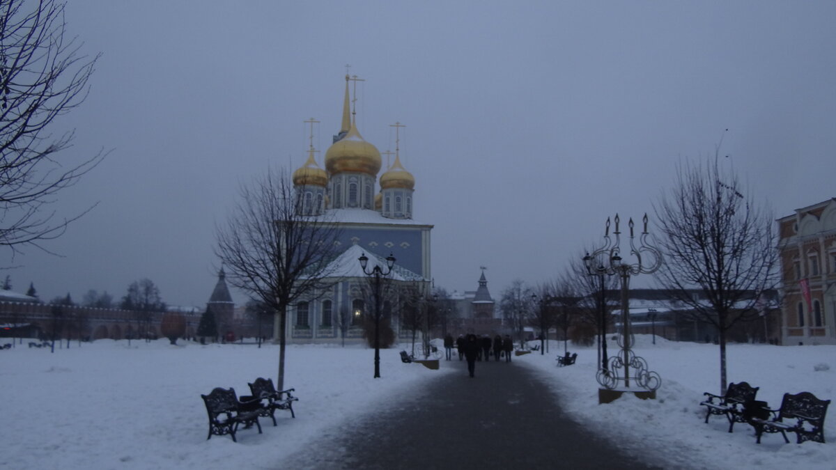 Тульский кремль зимой