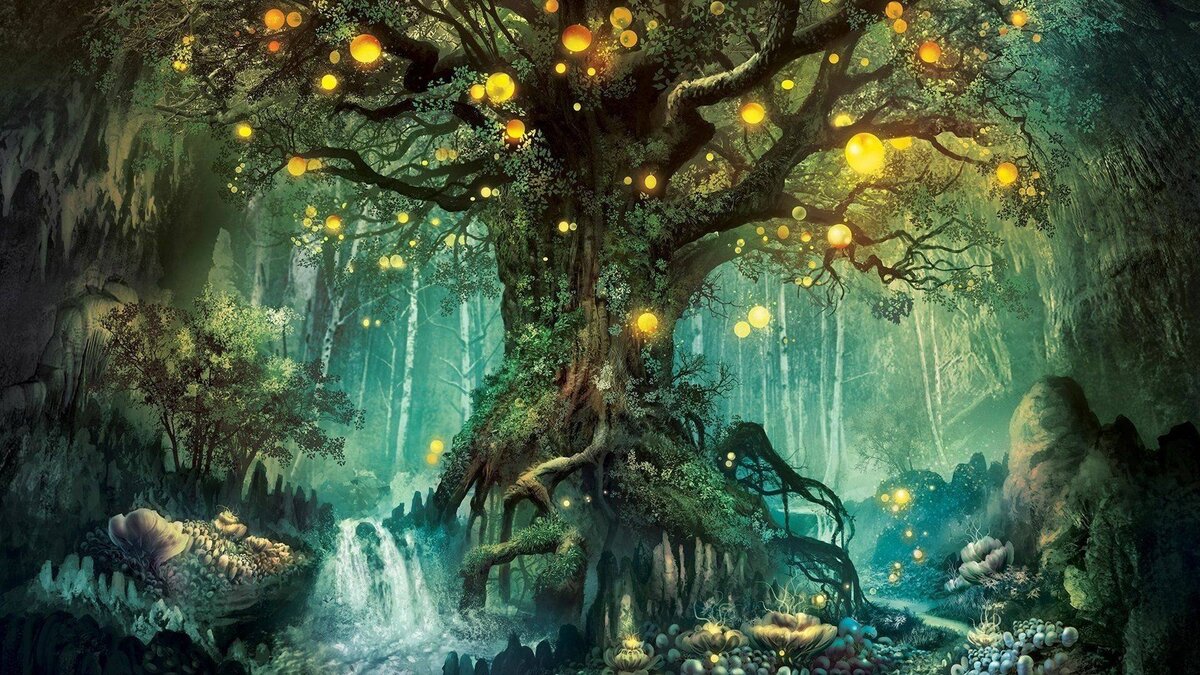 магическое дерево rust фото 24