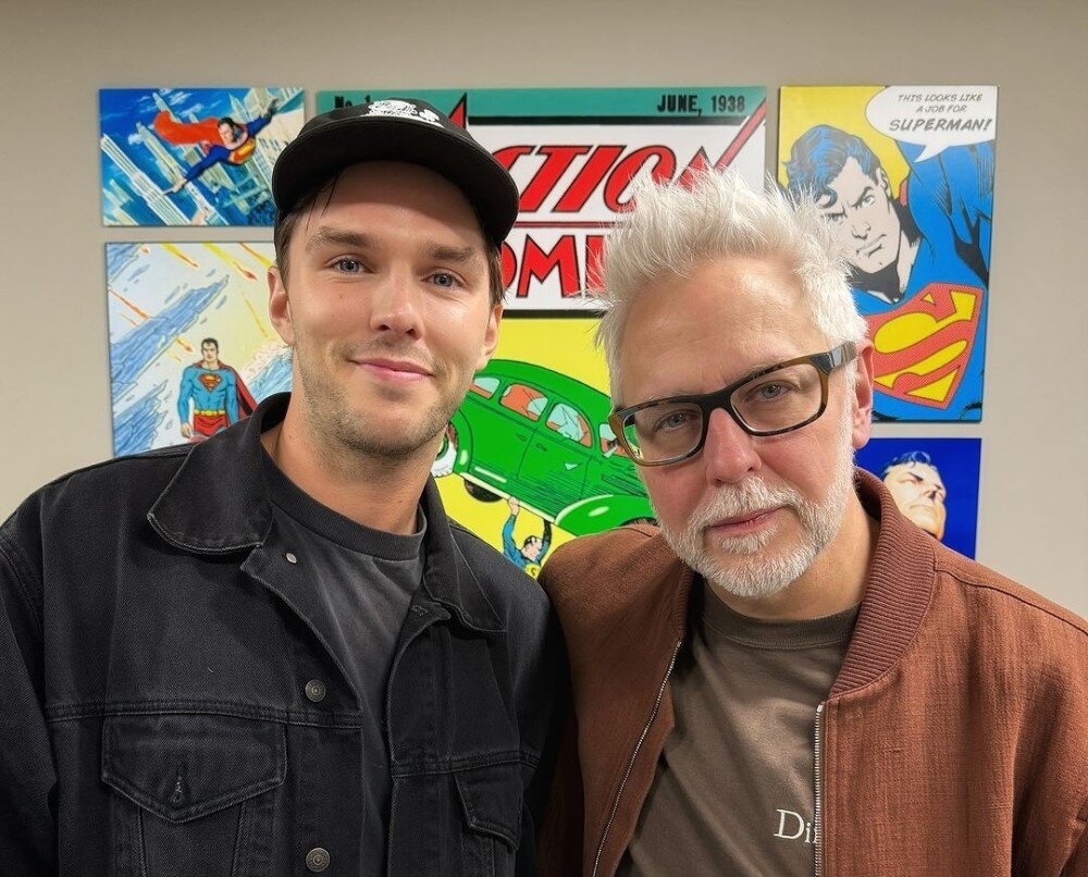     Николас Холт и Джеймс Ганн / Фото: Instagram*/jamesgunn / *соцсеть признана в России экстремистской и запрещена