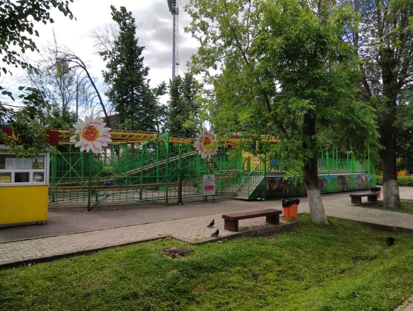 Так парк выглядит в наши дни