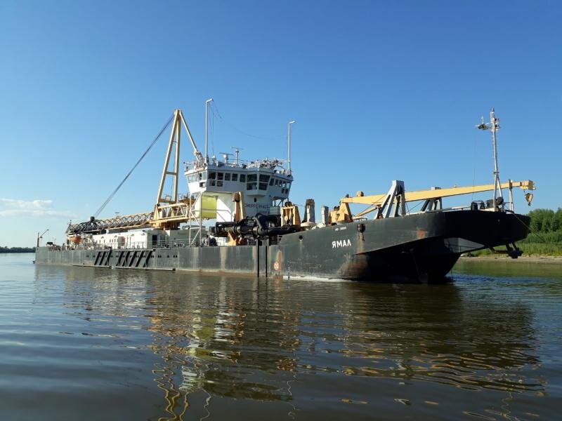 Землесос "Ямал", Обь-Иртышский бассейн / Фото: ФБУ "Администрация "Обь-Иртышводпуть"  📷
