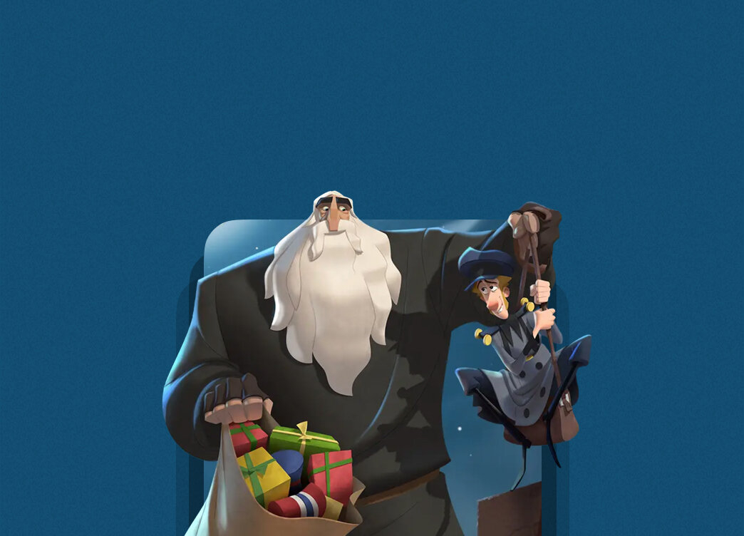    Новый год в анимации