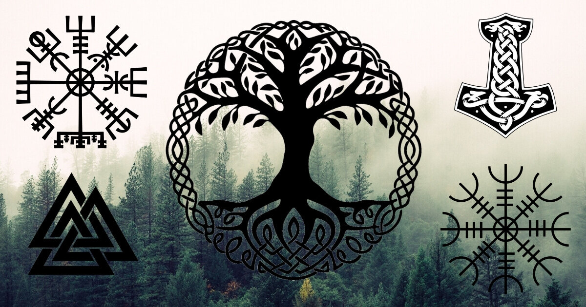 скандинавский оберег "агисхьяльм (шлем ужаса). символы викингов валькнут. скандинавская мифология руны. вальхалла викинг руны. символы скандинавской мифологии руны.