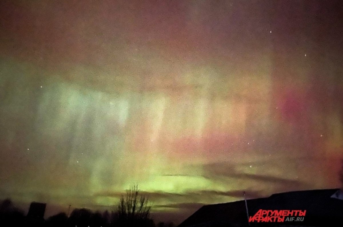    Жители Пермского края смогут увидеть северное сияние 18 и 22 декабря