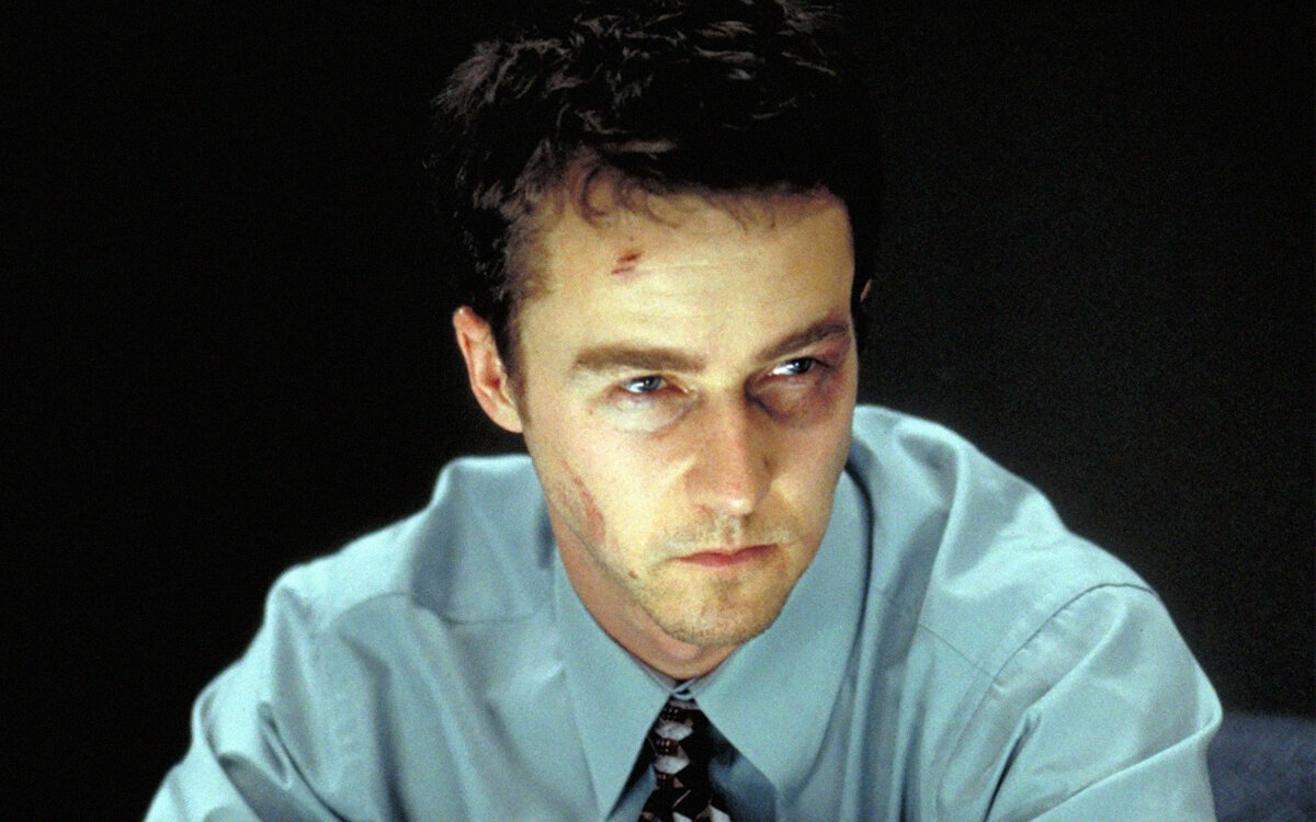 Кадр из фильма «Бойцовский клуб», реж. Дэвид Финчер, 1999