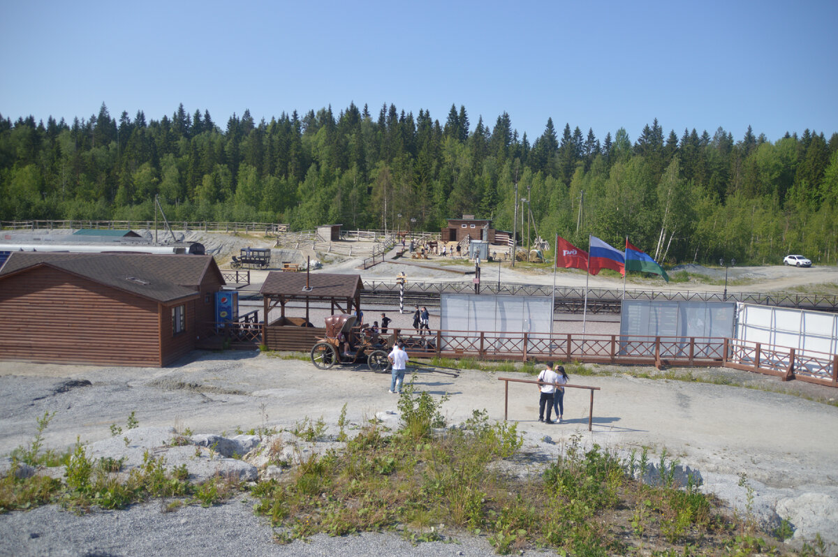 Станция Рускеала. Фото автора.