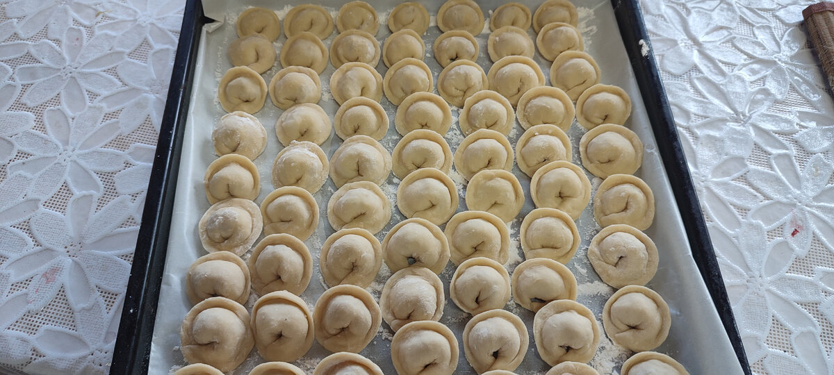 Сил хватило только на один лоток 😅