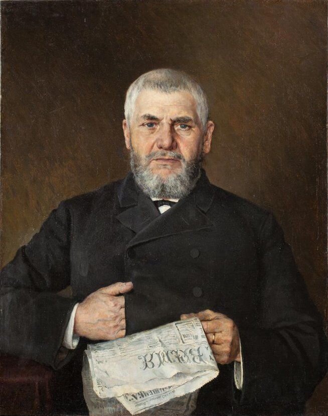 Петр Александрович Бахрушин. Неизвестный художник.    Фото из свободного доступа в интернете.