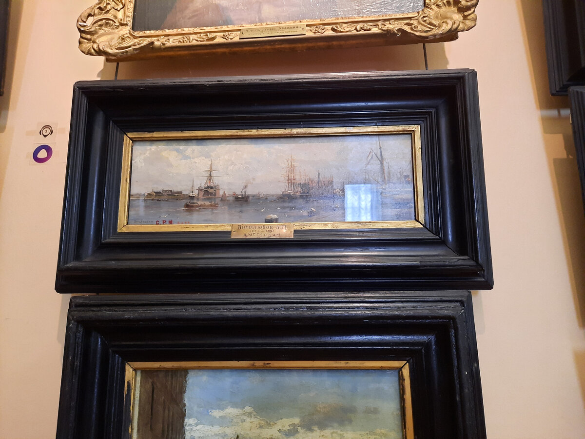 Картина Боголюбова в Радищевском музее