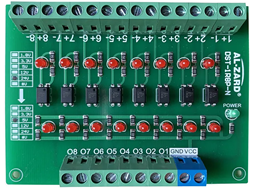 Рис.2. Цифровой модуль преобразования логического уровня 8-ми канальный