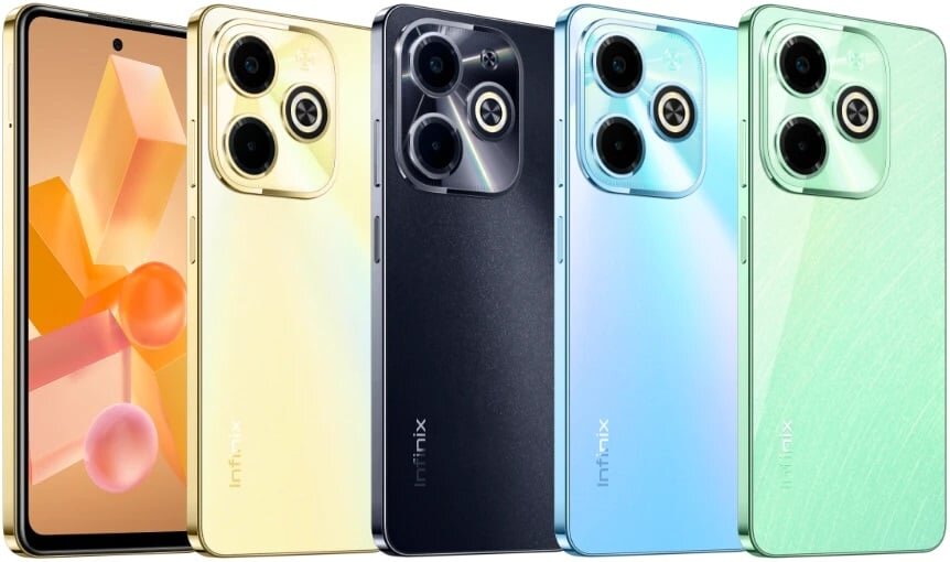 Внешний вид смартфонов HOT 40i (источник: Infinix)