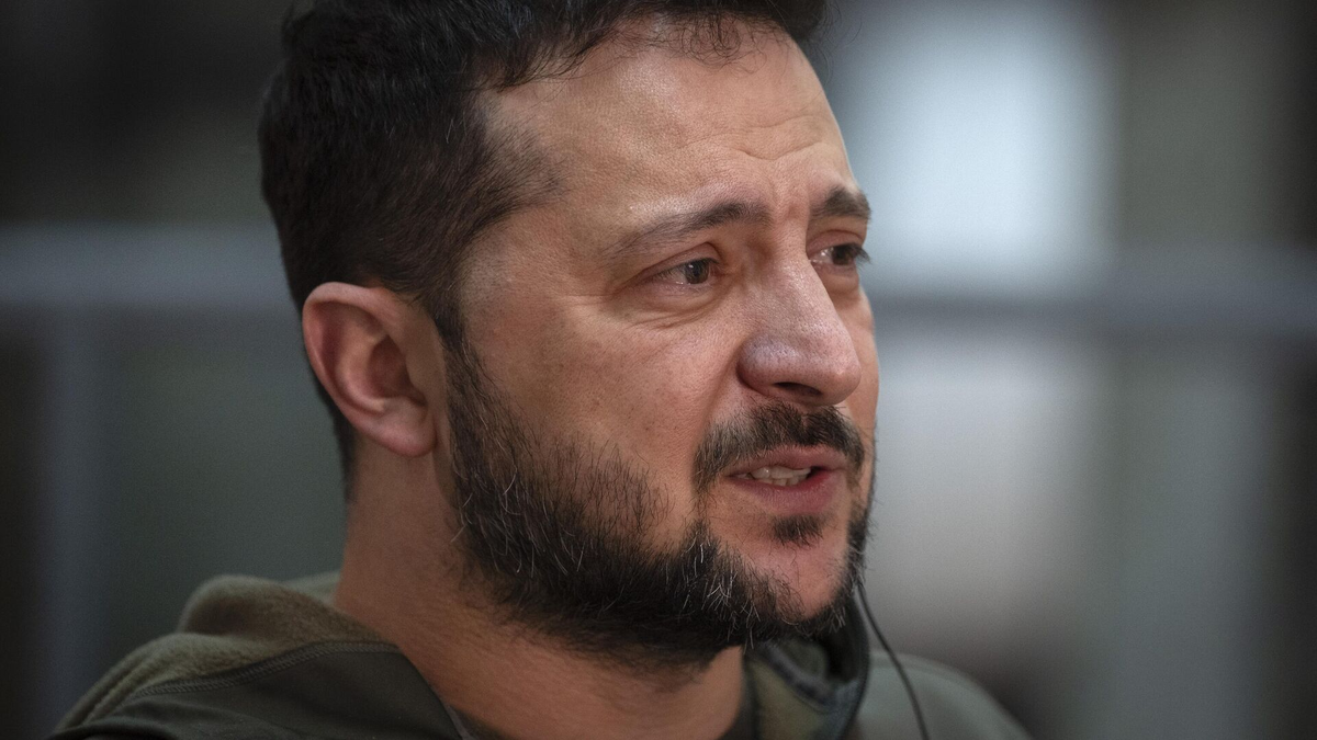 Президент Украины Владимир Зеленский / AP Photo / Efrem Lukatsky