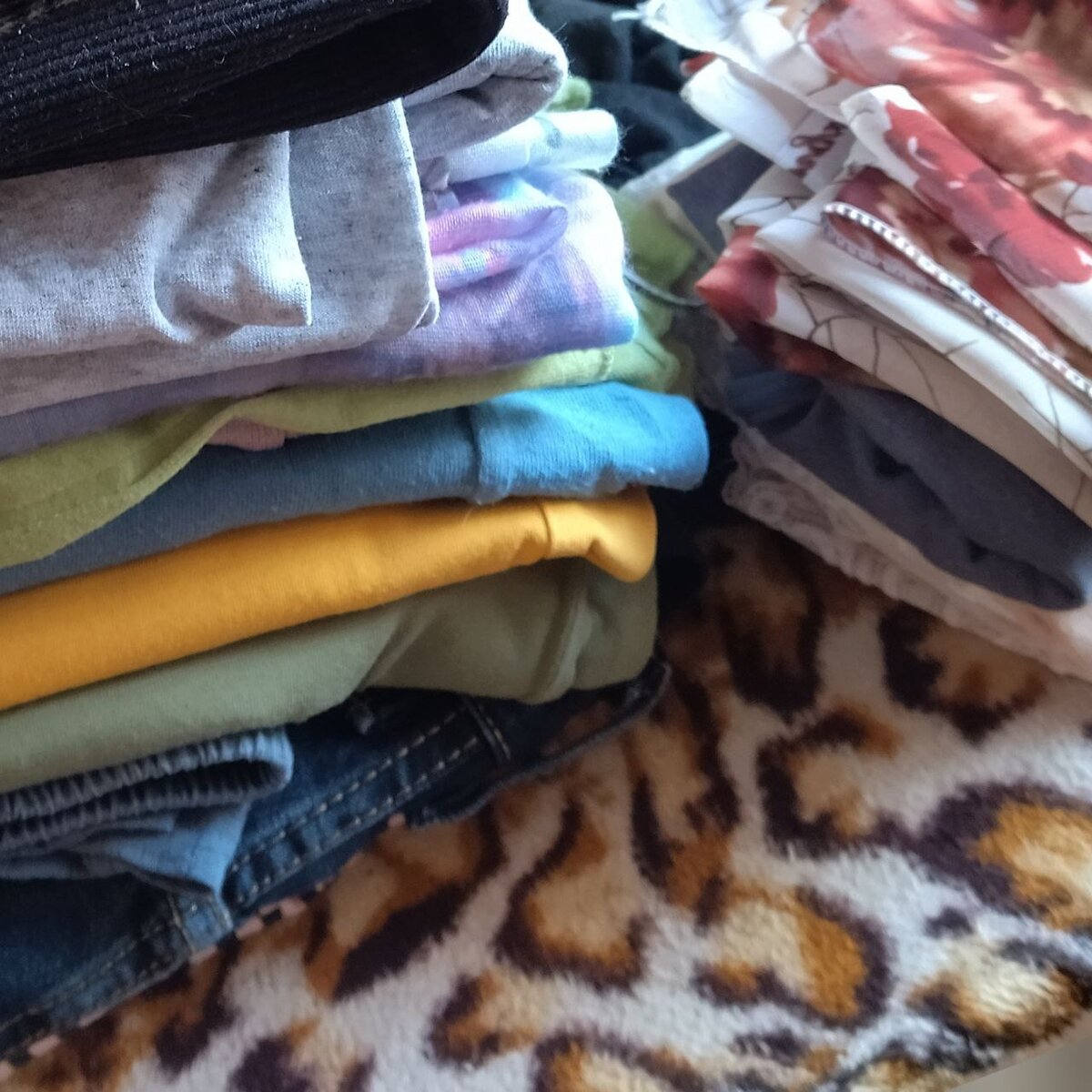 Постирала-погладила.