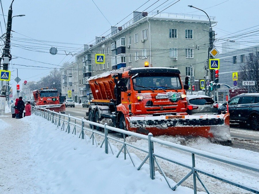 Снегопад декабрь 2023