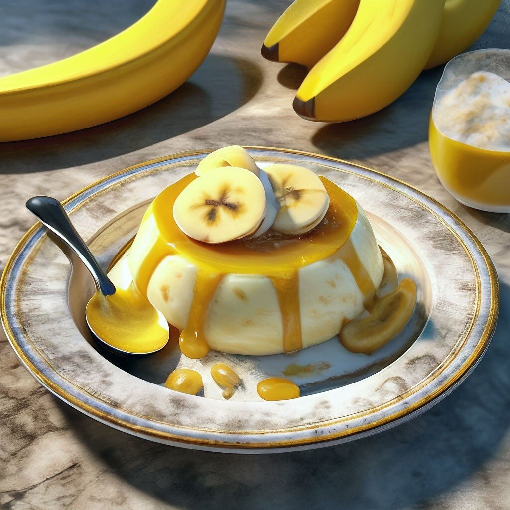 Банановый пудинг с ванильным сахаром Dr. Bakers