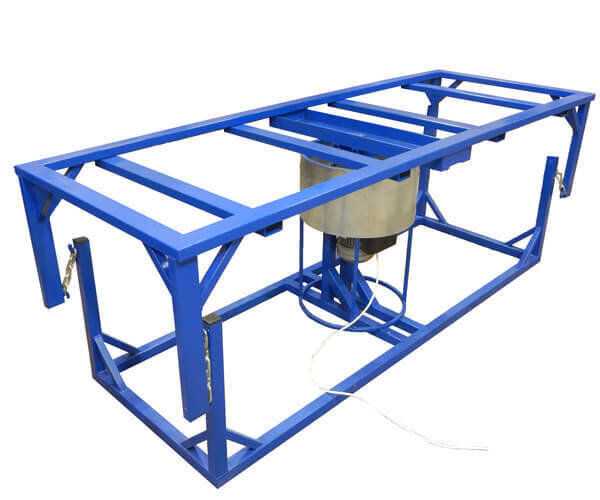 Вибростол ВСГу-150/380 с защитным кожухом