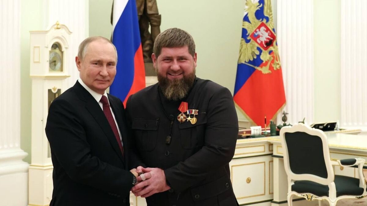 Владимир Путин и Рамзан Кадыров. Источник: t.me Автор фото: телеграм-канал Рамзана Кадырова