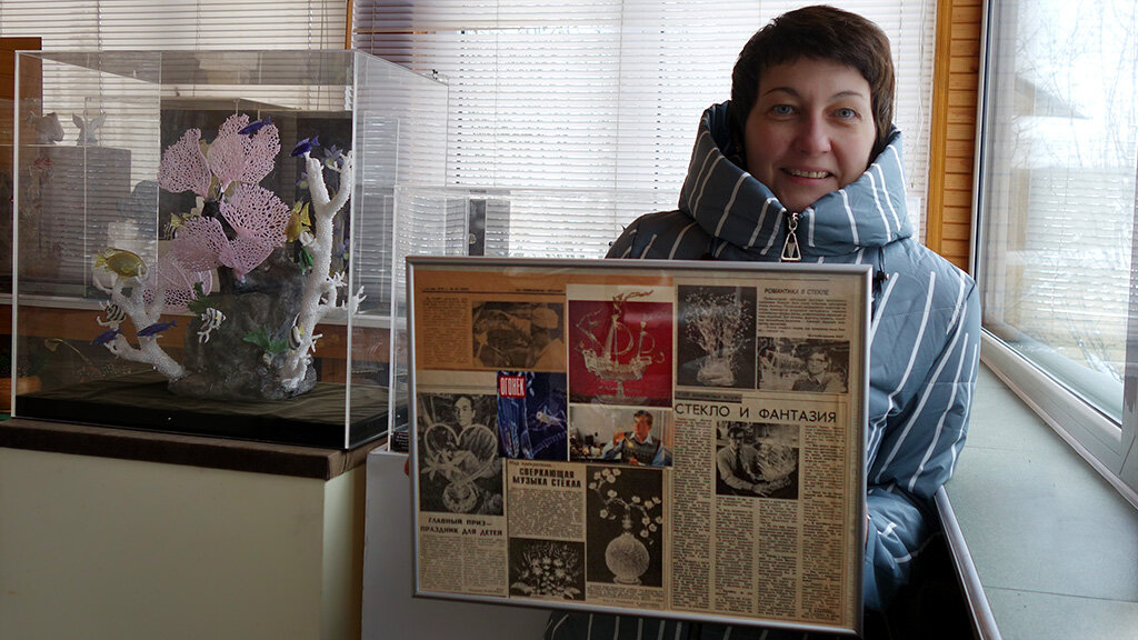 Коллаж с первыми статьями о художнике Алексее Зеля в советской прессе