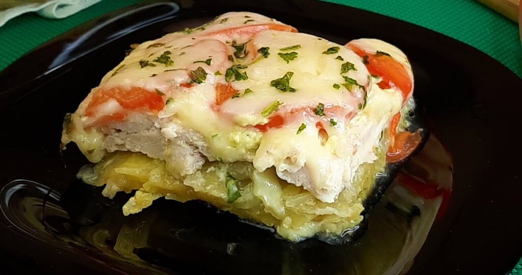 Мясо по-французски в духовке