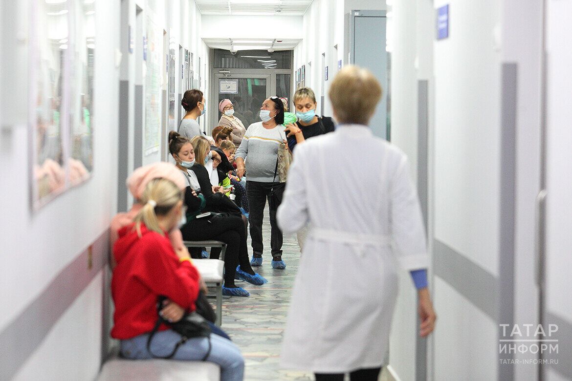 За последнюю неделю в Татарстане зарегистрировали 22 929 случаев ОРВИ и 992 случая гриппа. Фото: © Михаил Захаров / «Татар-информ»