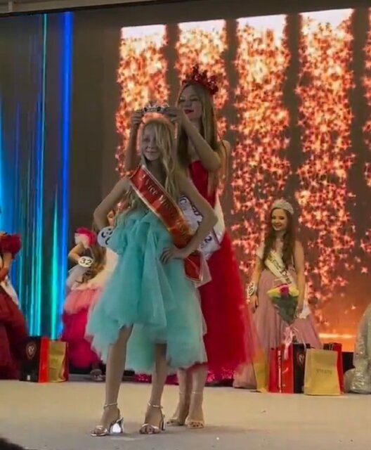    Дари Зайцева из Иванова стала второй вице мисс на конкурсе «Маленькая Мисс Россия»