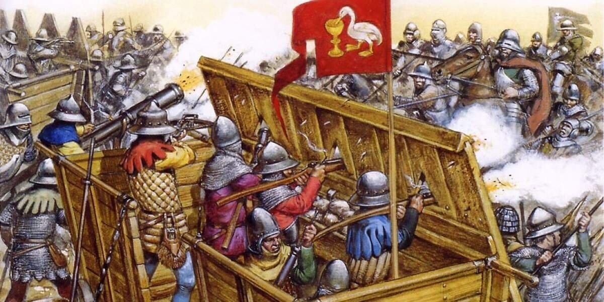 Гуситы против рыцарей