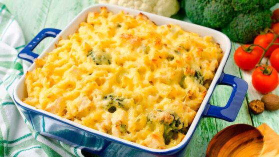    30 минут на кухне: макароны в духовке с сыром и яйцом Алина Городниченко