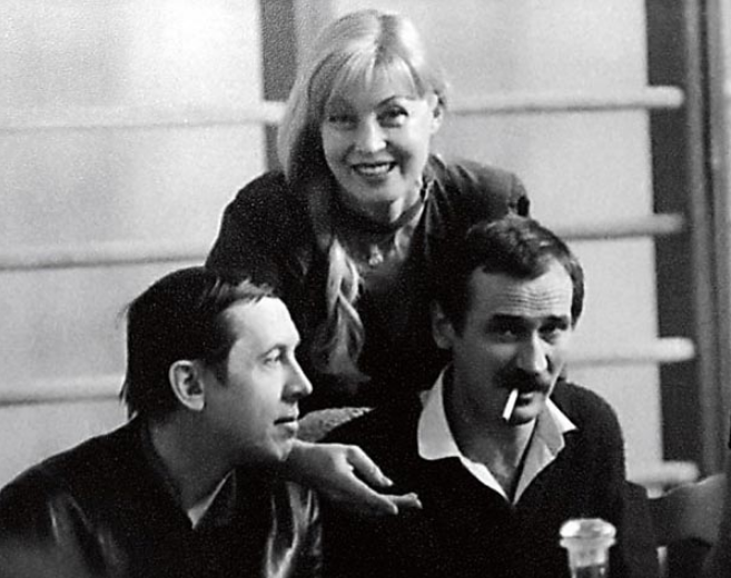 Нина Шацкая, Валерий Золотухин и Леонид Филатов