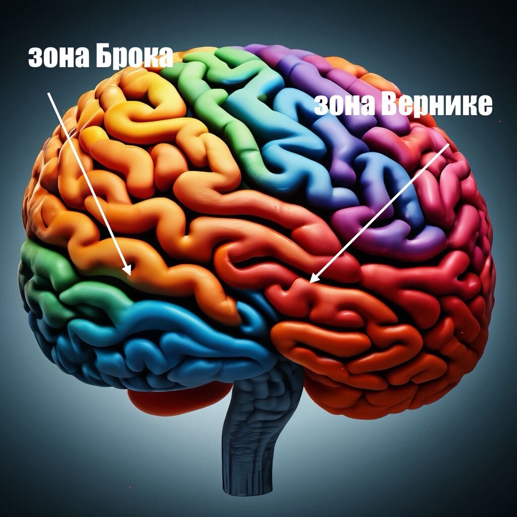 Ключевые аспекты развития речевых зон головного мозга | Реацентр Москва |  Дзен