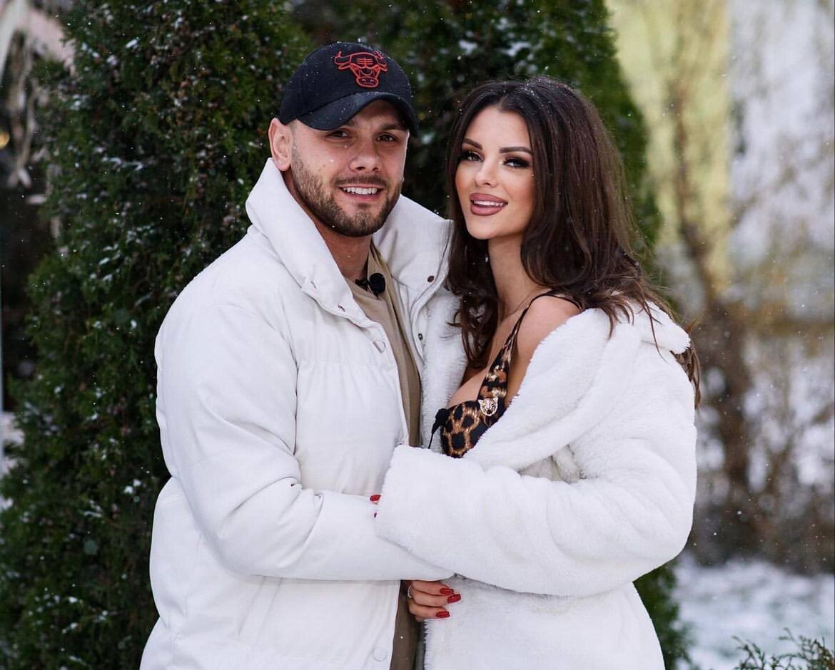 Максим Евстропов и Аня Самонина (фото из Telegram)