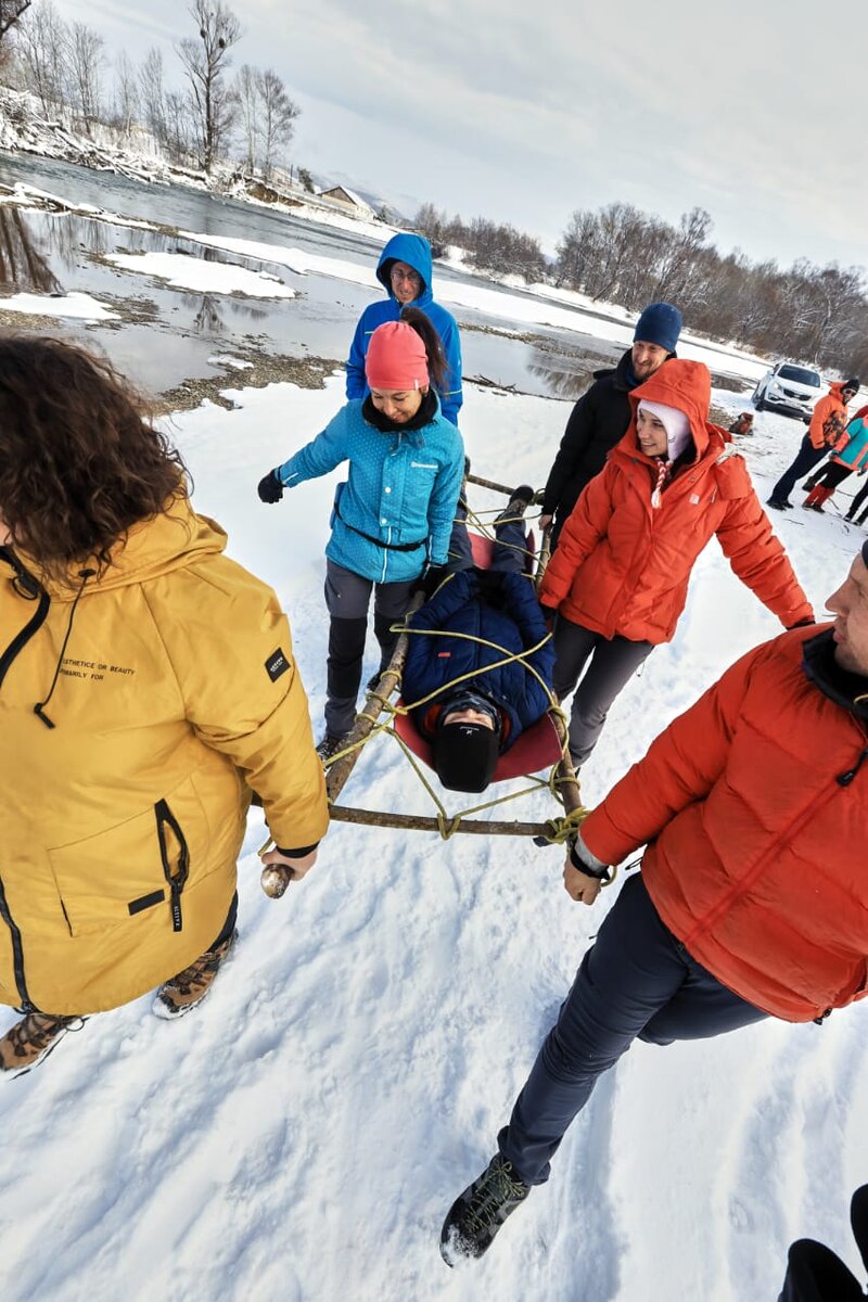 Переноска "пострадавшего"