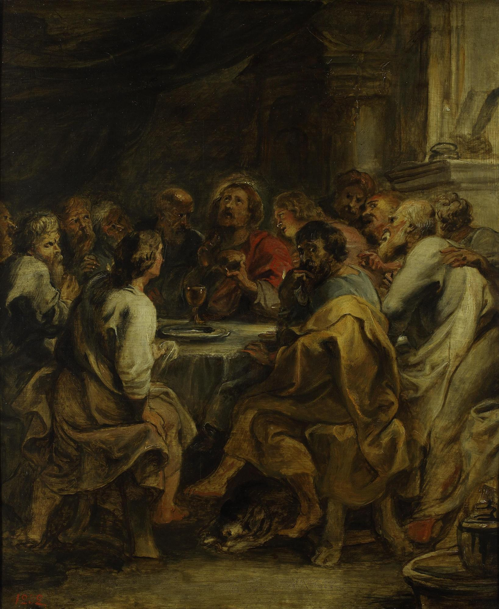 Питер Пауль Рубенс. Тайная вечеря. Около 1631г.
