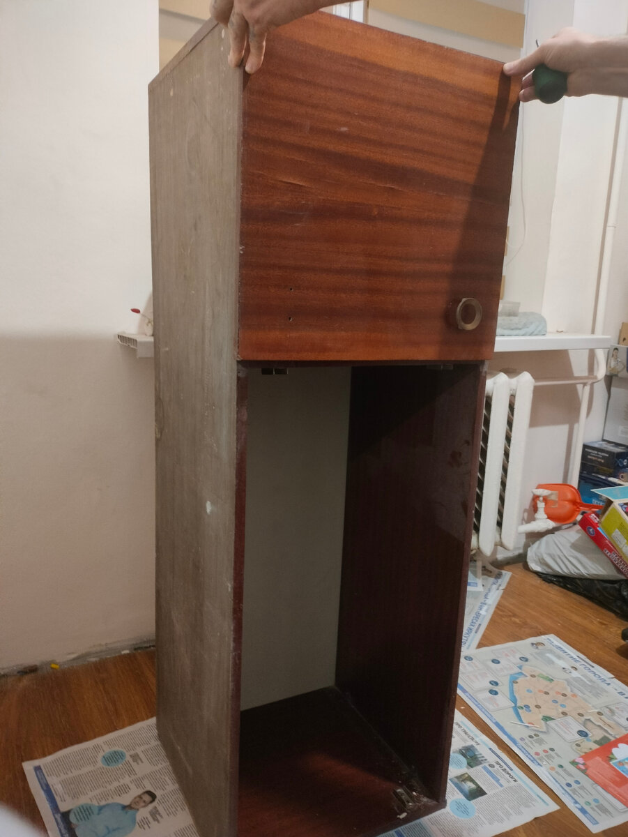 Шкаф до редизайна