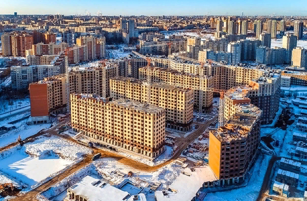 Новостройка на юго-востоке Санкт-Петербурга, Новое Купчино