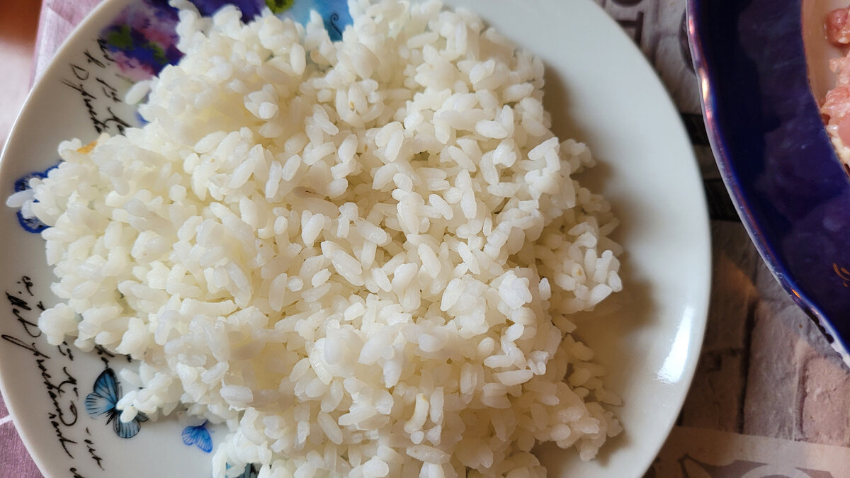 Рис варёный