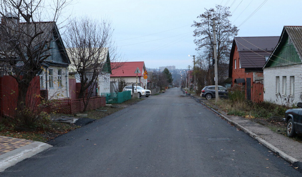    В Курске отремонтировали дорогу на улице Коcиновской