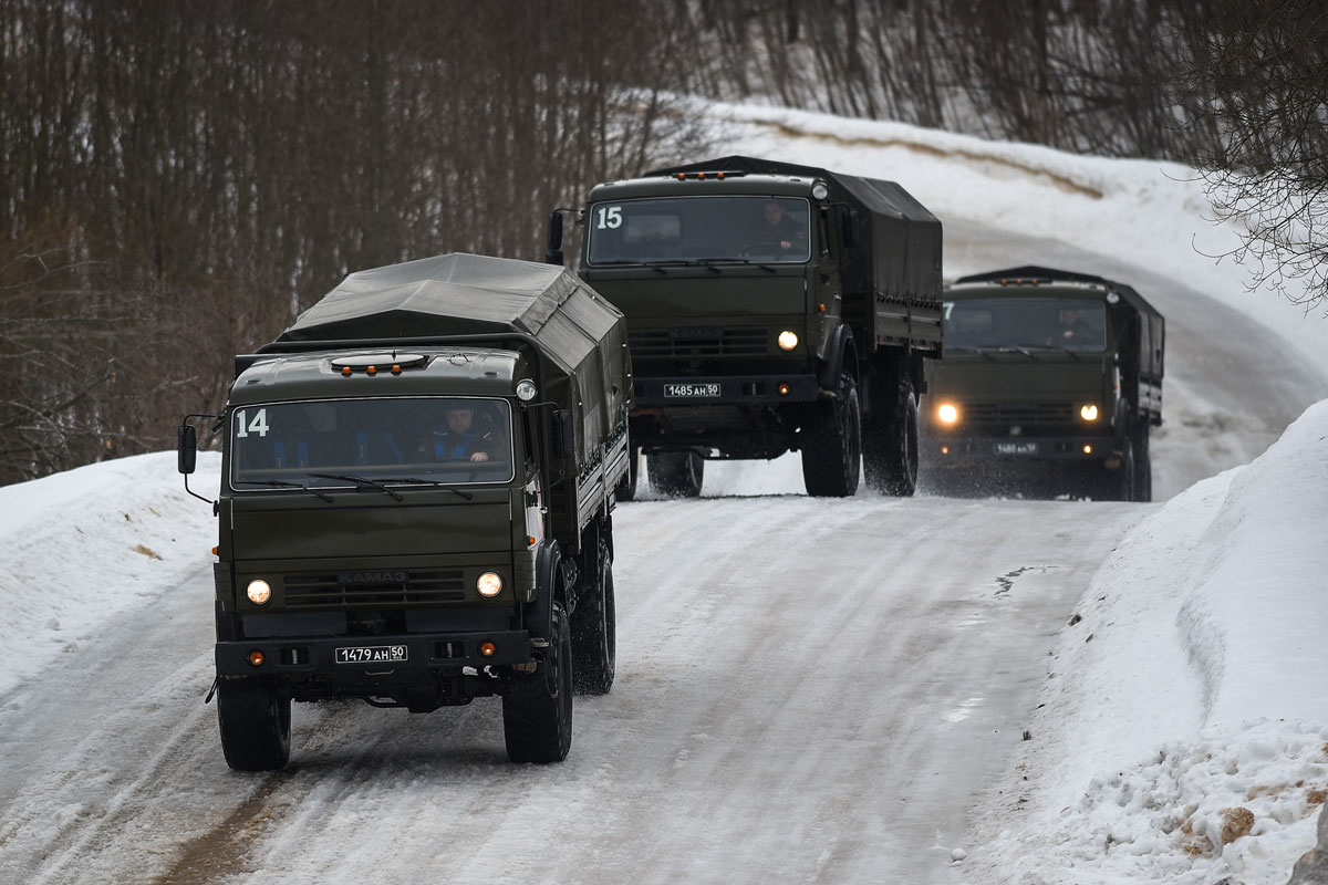 Вождение военных автомобилей